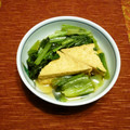 クレイプメートル's cooksnap of when they made 厚揚げと小松菜の副菜.