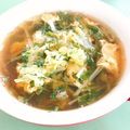 ☆糖質減らしてます☆'s cooksnap of when they made すぐ出来ちゃう♬ 水菜と卵のスープ.