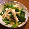 和み（＾＾）'s cooksnap of when they made ほうれん草とささみの柚子胡椒和え.