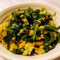 ﾋﾞｯﾁｮ's cooksnap of when they made ほうれん草のごま和えのリメイク炒め.