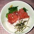 えつエツ's cooksnap of when they made 超お手軽♬ マグロの山かけ丼.