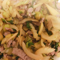 yonsu's cooksnap of when they made 超簡単♪豚とセロリの炒めもの〜無添加.