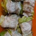 3426's cooksnap of when they made レタしゃぶ風♫レタスと豚バラの塩ロール.