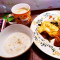 まちの助's cooksnap of when they made 簡単！コロッケリメイク クリーミースープ.
