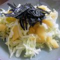 やなえ's cooksnap of when they made たくあんサラダ.