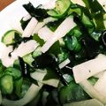 グラターイ's cooksnap of when they made 大根ときゅうりの酢の物（健康食）.