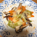 くじらがーる's cooksnap of when they made 長ねぎと椎茸のマヨネーズグラタン.