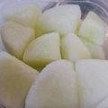 coco&pipy's cooksnap of when they made 裏技☆大根の面取り.