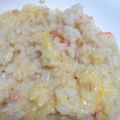 ぽてちのりしお's cooksnap of when they made お腹に優しい＊とろとろカニ玉粥.