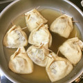 hal981pc's cooksnap of when they made おでんの素で☆牛肉と白ネギの巾着煮♪.