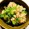 azbjbn's cooksnap of when they made わさび菜飯.