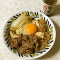 puniＫ's cooksnap of when they made 焼肉のタレde牛肉すき焼き風丼.