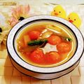 ももちゃんのれしぴ's cooksnap of when they made トマトたっぷり野菜スープ.