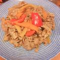 kikacoro's cooksnap of when they made 節約＆簡単！豚肉とパプリカのカレー炒め.