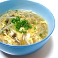 わだゆゆ's cooksnap of when they made キクラゲとモヤシのかき卵スープ.