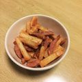 take♪aki♪'s cooksnap of when they made 長芋とベーコンの明太チーズ炒め♡.
