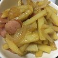 クックKUKHV8☆'s cooksnap of when they made お弁当☆じゃが芋ウインナーのコンソメ炒め.