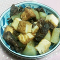 まぶたん's cooksnap of when they made すき焼き味の厚揚げと大根の煮物.