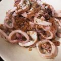 ノビル's cooksnap of when they made ヤリイカのバジルパン粉炒め.