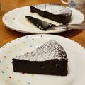 きんぎょさん's cooksnap of when they made 簡単！チョコ濃厚ガトーショコラ♡.