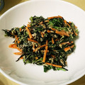 ◎とみー◎'s cooksnap of when they made ひじきとほうれん草のツナマヨサラダ！.