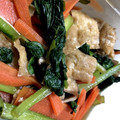 まみむめる's cooksnap of when they made 小松菜と油揚げの煮浸し.
