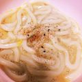 Vanillaa's cooksnap of when they made 釜玉うどん♪.