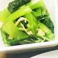 Myisuke's cooksnap of when they made 小松菜とえのきの和え物♡.