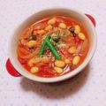 まあまま☆0403's cooksnap of when they made 鶏もも肉と大豆のトマト煮込み.