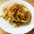 花時計咲いた's cooksnap of when they made 簡単☆めんつゆで☆焼うどん.