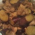 クックOKCC9G☆'s cooksnap of when they made さつまいもと手羽中の煮物.