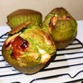 けんけん1016's cooksnap of when they made 絶対旨い！抹茶ホワイトチョコマフィン.