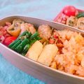 かっちゃん杉's cooksnap of when they made 炊飯器で簡単！小エビのケチャップピラフ.