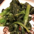 Emmabeagle's cooksnap of when they made 菜の花のクルミ味噌和え.