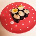 ❁Abake❁'s cooksnap of when they made 初心者簡単絶品シーチキンマヨ巻き寿司.