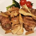 クックKBV9C8☆'s cooksnap of when they made 長ネギの肉巻き生姜焼き.