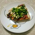 toccot's cooksnap of when they made 簡単！柔らか卵のとん平焼き～大阪風～.