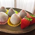 純雫ママ☆'s cooksnap of when they made *簡単*レンジで苺大福*.
