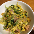 rahane's cooksnap of when they made お手軽♪豆苗＆たまごの炒めもの.