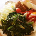 じんとっと's cooksnap of when they made ほうれん草とワカメの炒めもの.