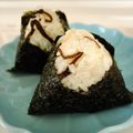 noriko912's cooksnap of when they made 塩昆布とおかかクリームチーズのおにぎり.