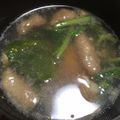 kona8's cooksnap of when they made 365スープ ③ 鶏皮出汁かきたま汁.