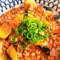 みるふぅしゅう's cooksnap of when they made 花椒香る甘辛揚げ茄子麻婆丼.