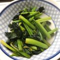 クック18MWHB☆'s cooksnap of when they made 弁当にあと一品♪ほうれん草のポン酢炒め.
