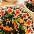 あこるんるん's cooksnap of when they made 冷凍ほうれん草とツナで簡単ごま和え.