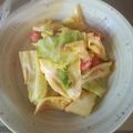 ジュン0509's cooksnap of when they made ウィンナーとキャベツの味噌マヨ炒め.