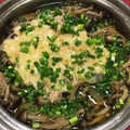 フジぽん's cooksnap of when they made 増し増しWネギと長芋のこぶおろし鍋.