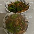 ゆういちゆうか's cooksnap of when they made 豚バラと茄子とピーマンの味噌炒め🫑🍆.