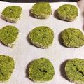 まめこ4UP1O☆'s cooksnap of when they made 抹茶クッキー☆ノンエッグ♪.
