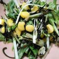 ふうにゃんママ★'s cooksnap of when they made 水菜とひじきのサラダ.